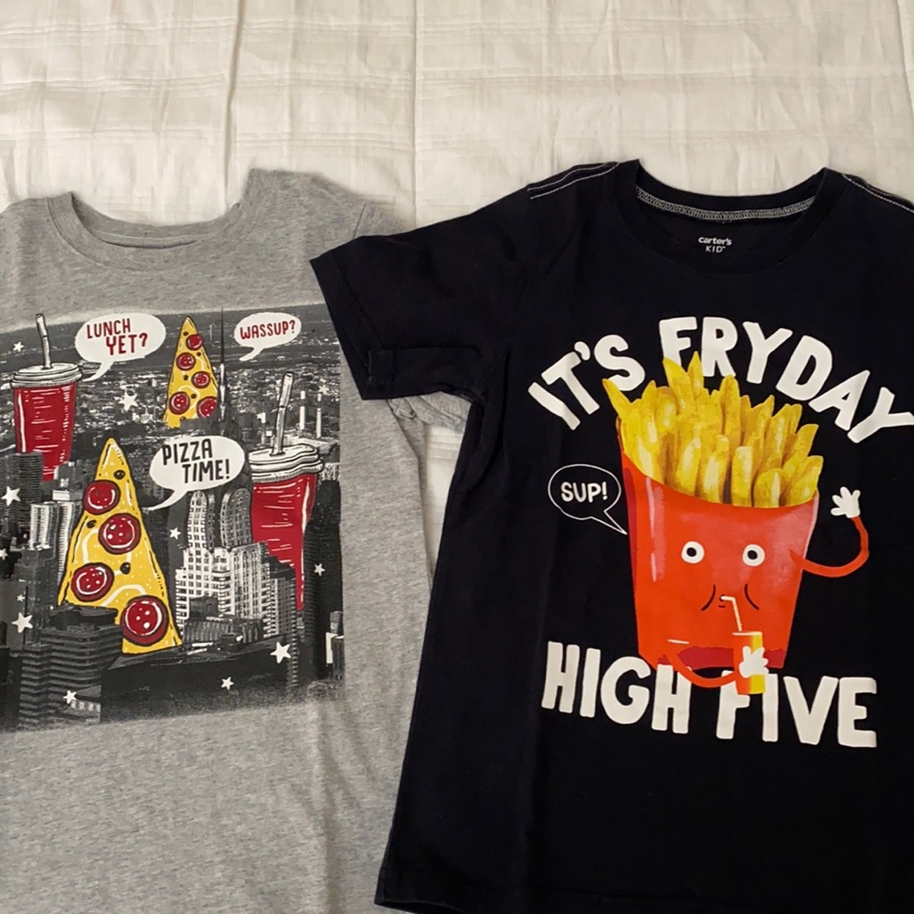 Carter’s t-shirts size 8